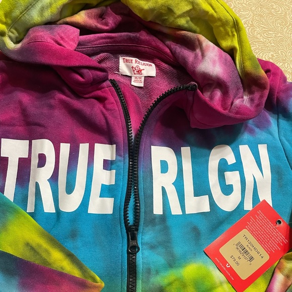 True Religion Tie Die Hoodie - Picture 4 of 8